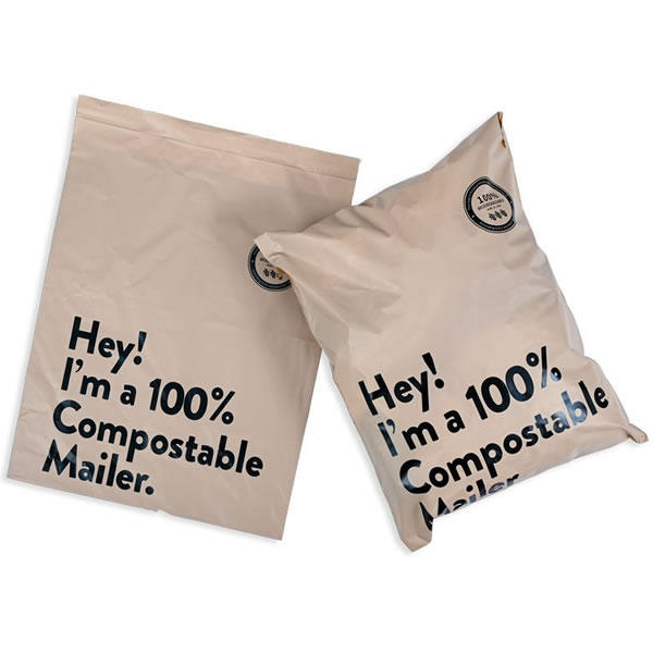 100% Compostable & Biodegradable Self-adhesive Bags