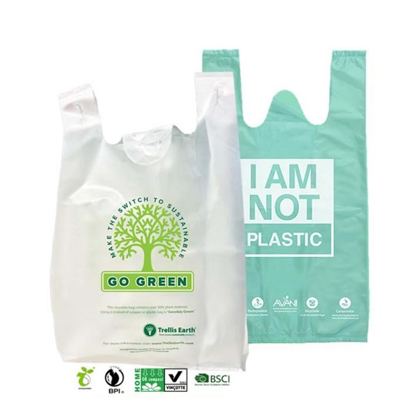 Compostable Plastic Checkout Bags